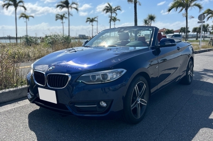 【BMWオープンカー】街中・海沿いでインスタ映え間違いなし！Bluetooth対応・チャイルドシート無料貸出し！